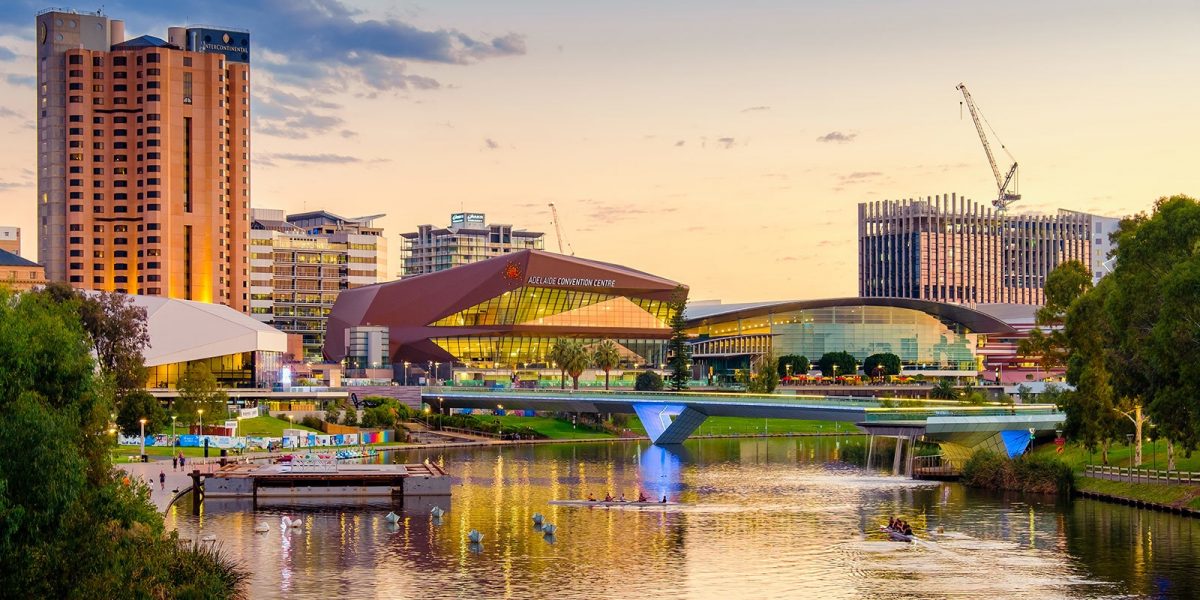 Adelaide Convention Centre by the Riverbank