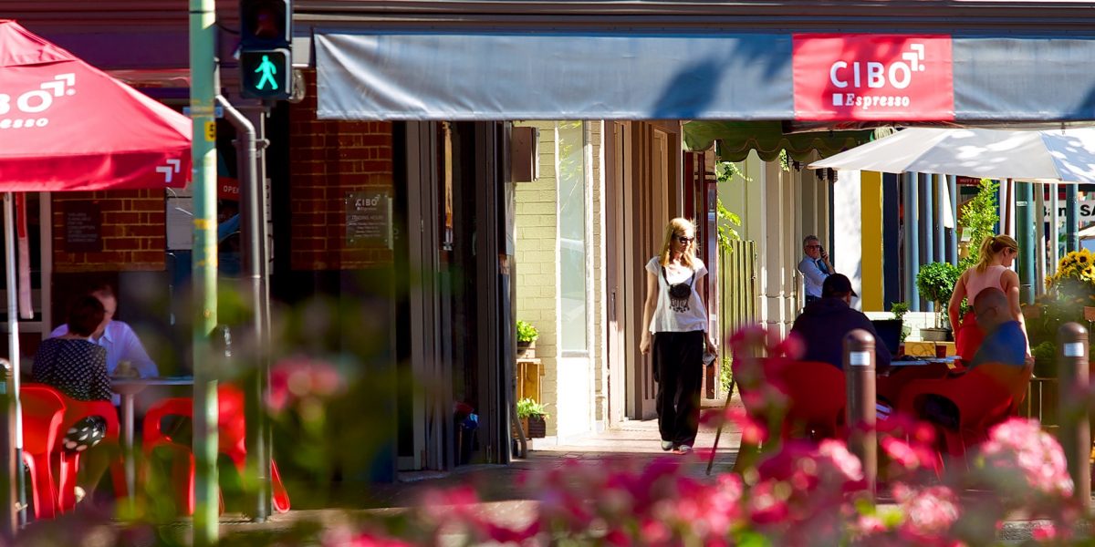 Cibo Cafe on Hutt Street, Adelaide