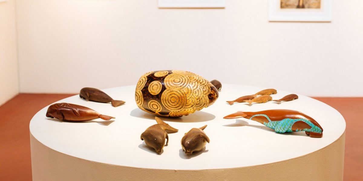 Art pieces on Tandanya Gallery and Museum