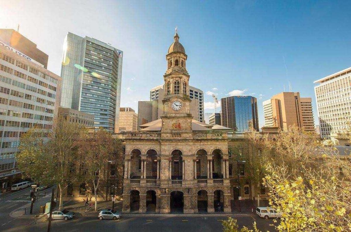 Adelaide town hall exterior