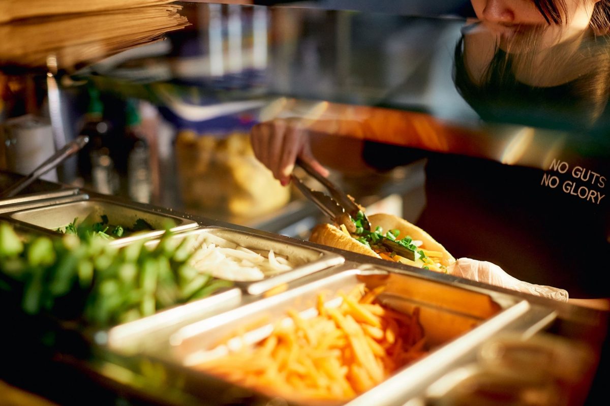 Vietnamese laundry food