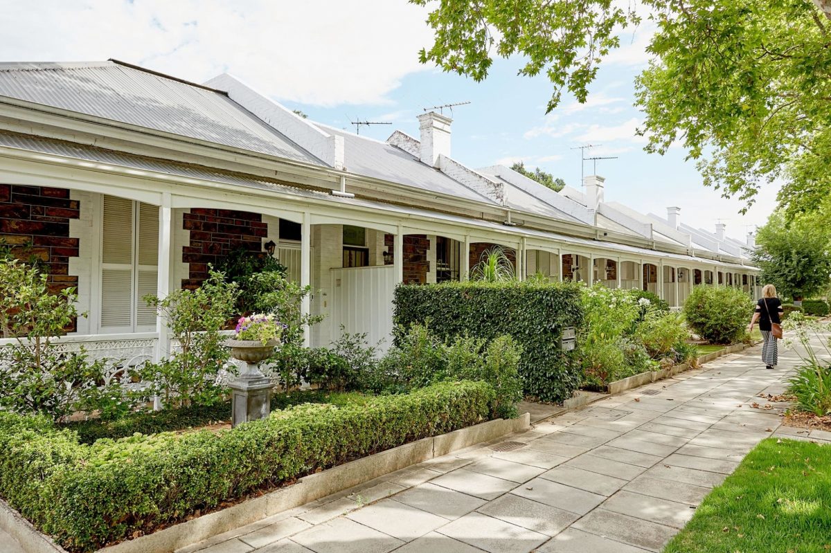 A row of houses North Adelaide