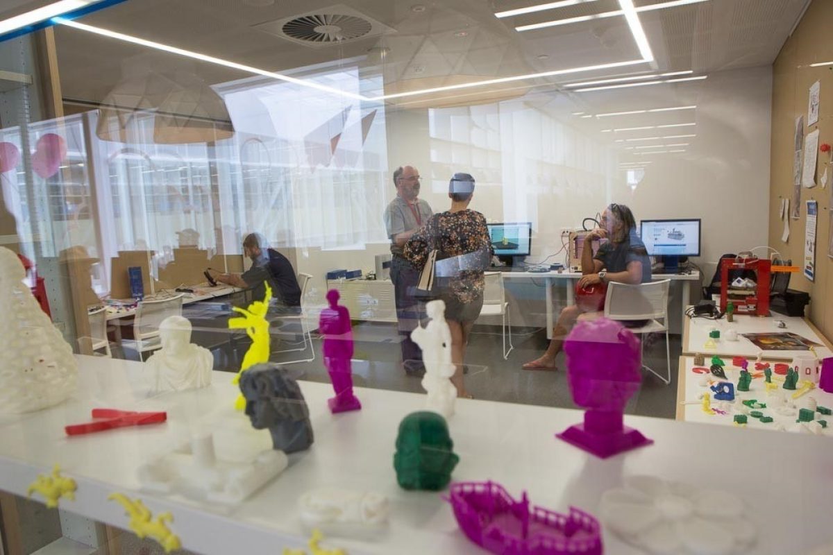 Library 3 D printing
