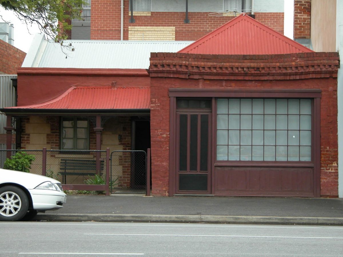 House former blacsmith shop after