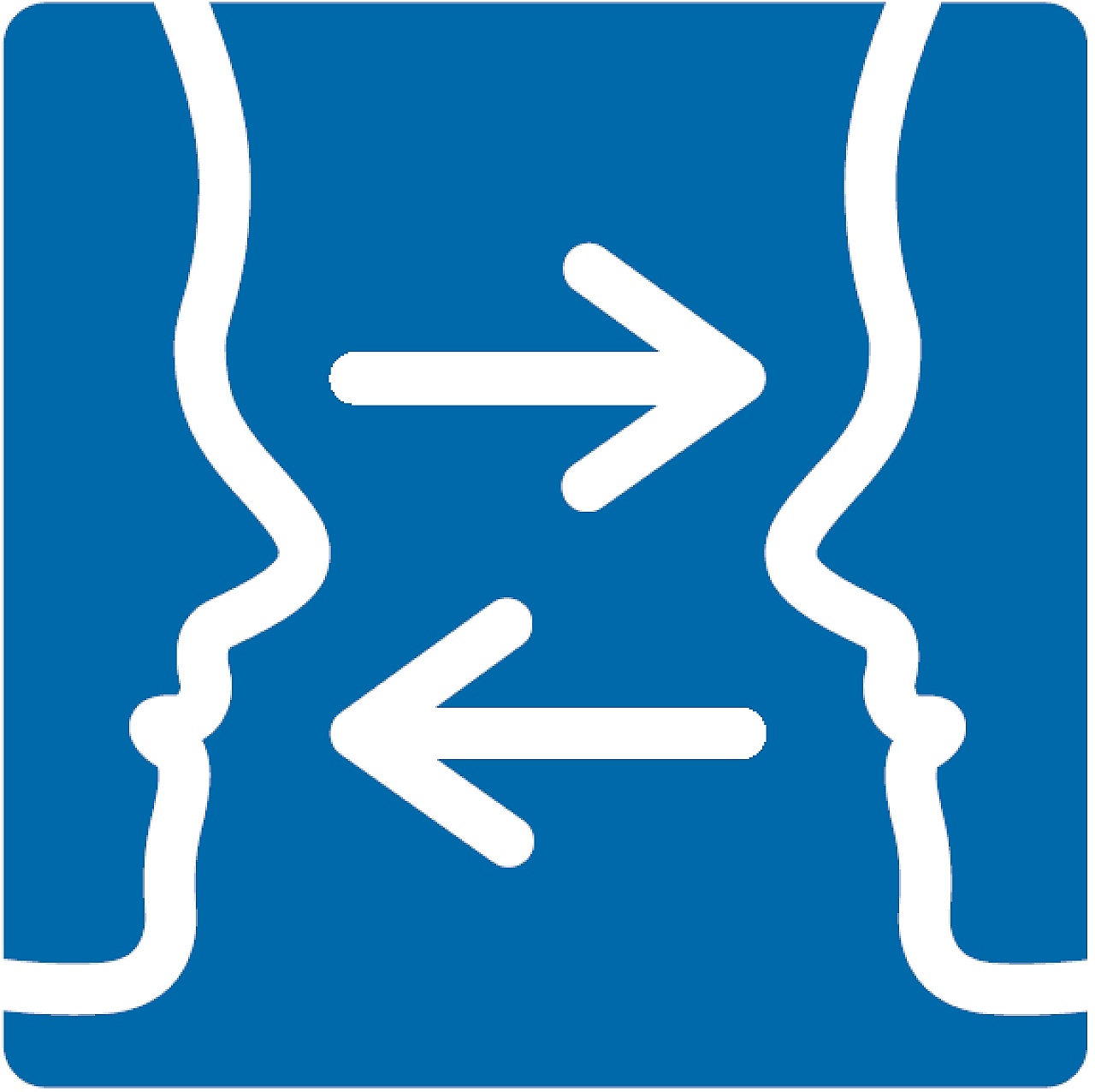 Library communication access symbol