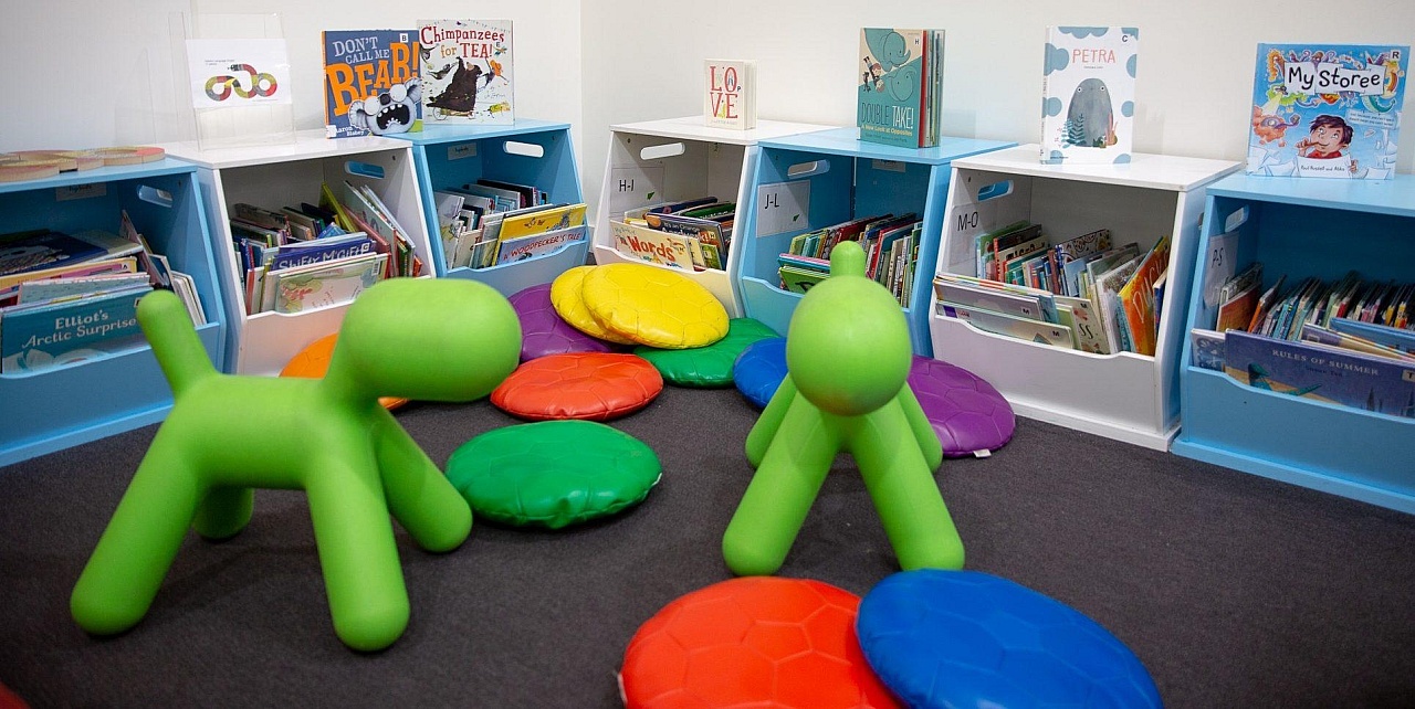 Hutt street library childrens section