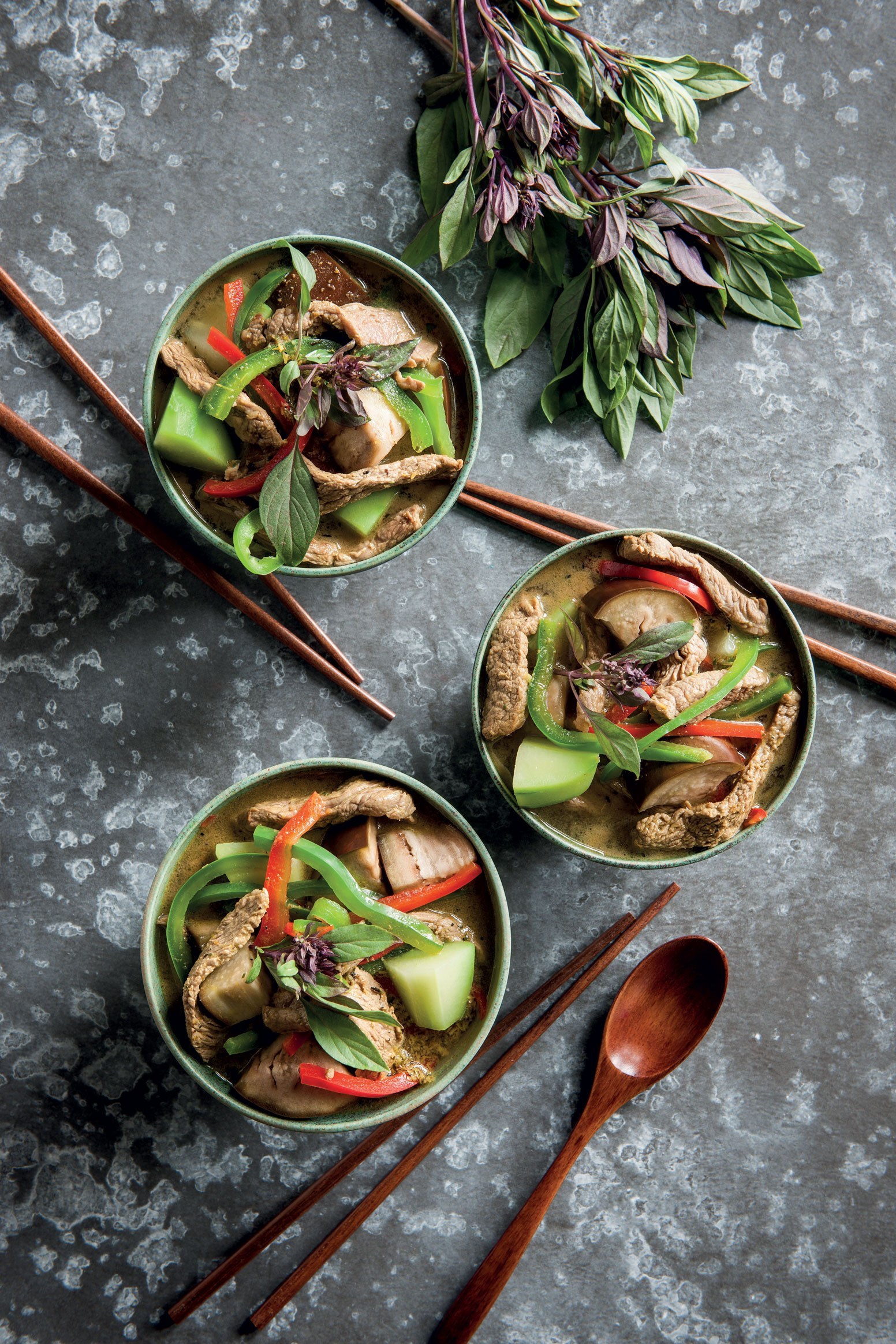 Cambodian sour beef soup