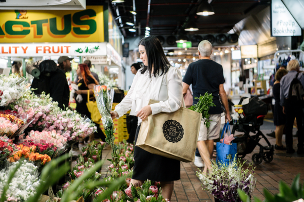 Central markets flowers