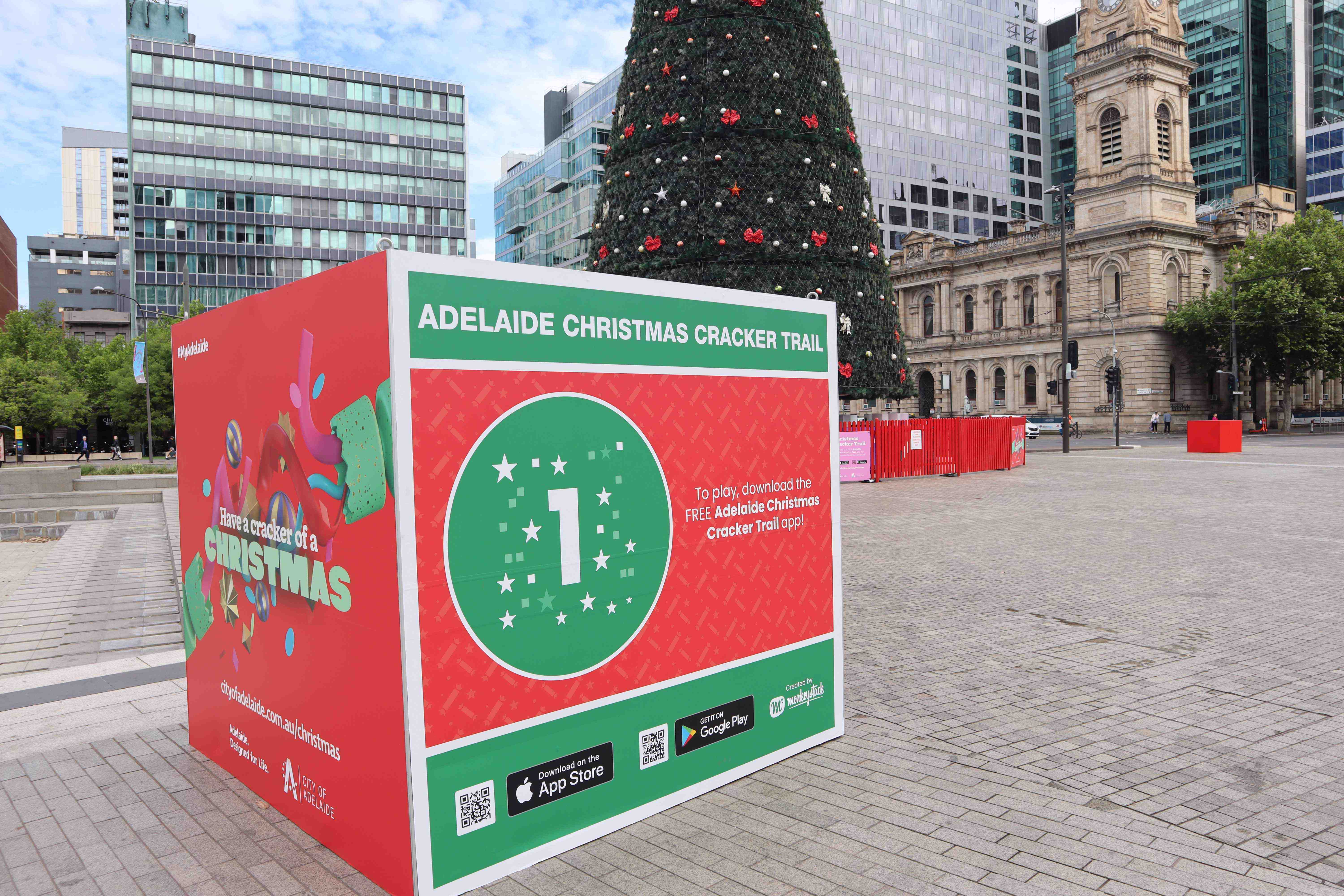 Christmas cracker trail vic square