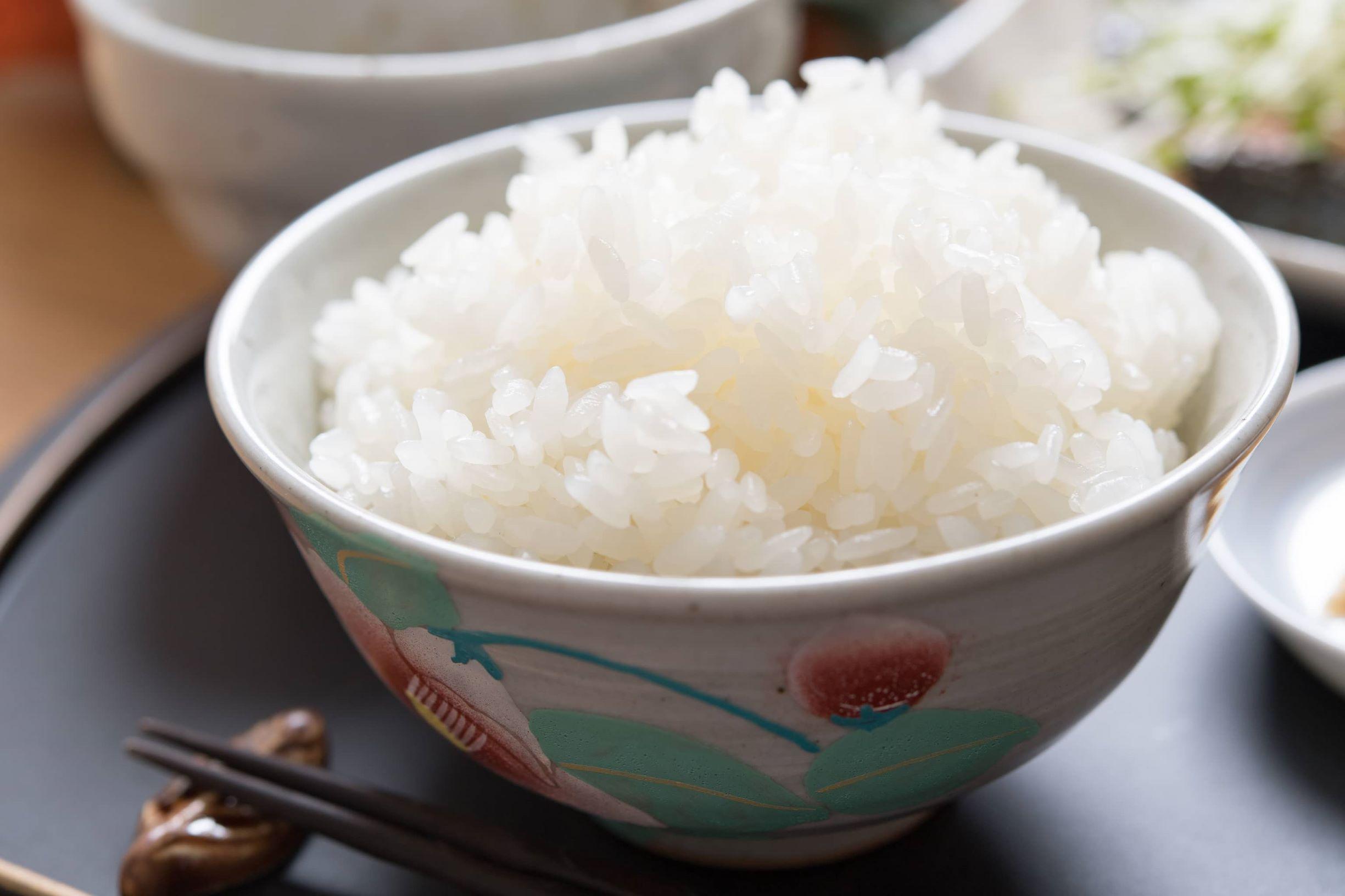 Fluffy rice bowl