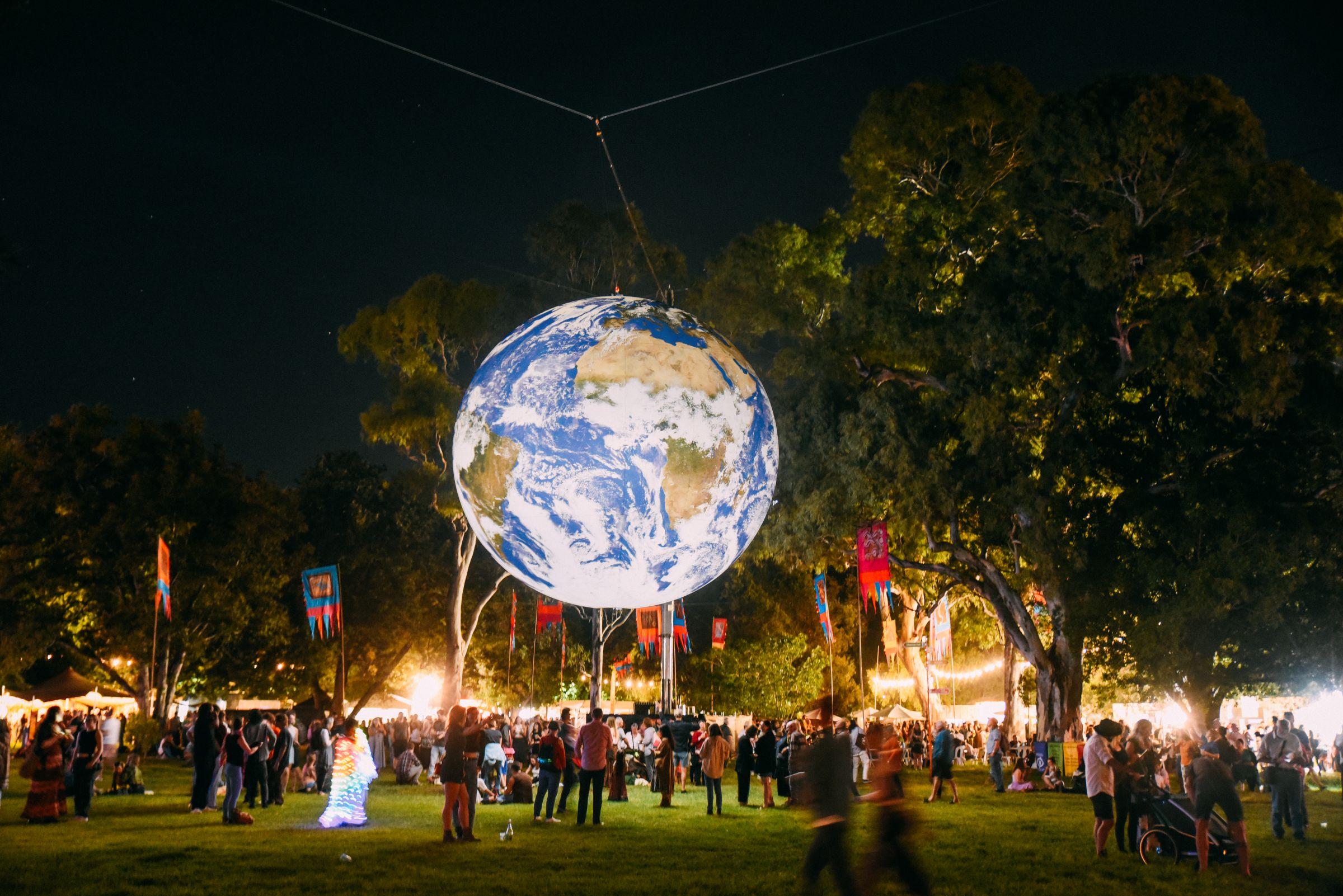 Gaia at WOMAdelaide Festival 2023 Supported by the Adelaide Economic Development Agency through the Sponsored Events and Festival Program. Photo Jack Fenby