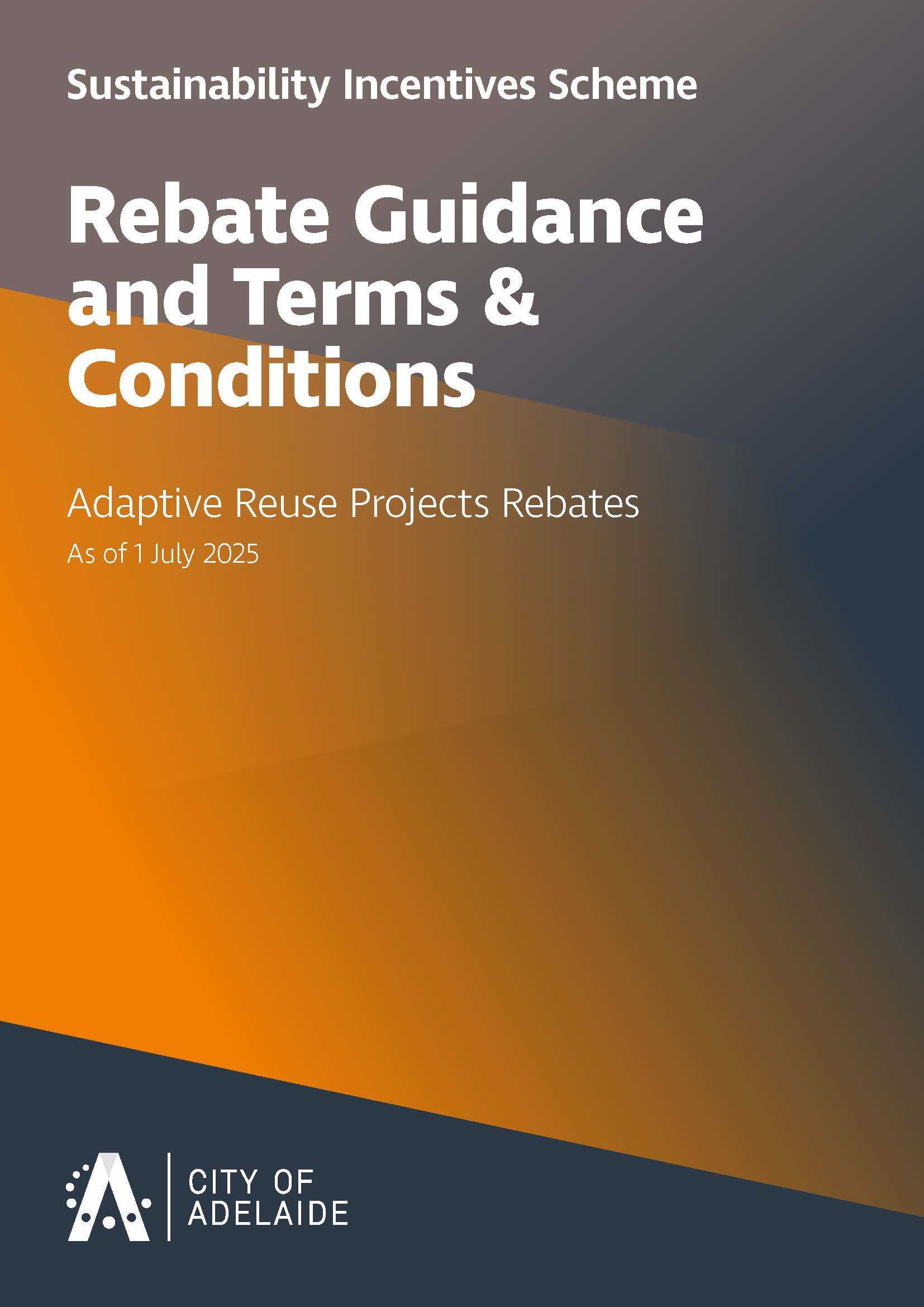Guidelines terms conditions incentive for sustainability archi Page 01