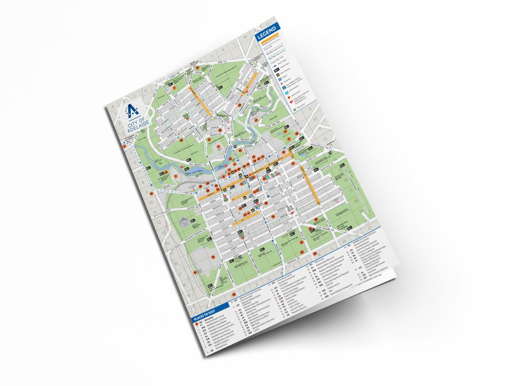 Map adfl adelaide