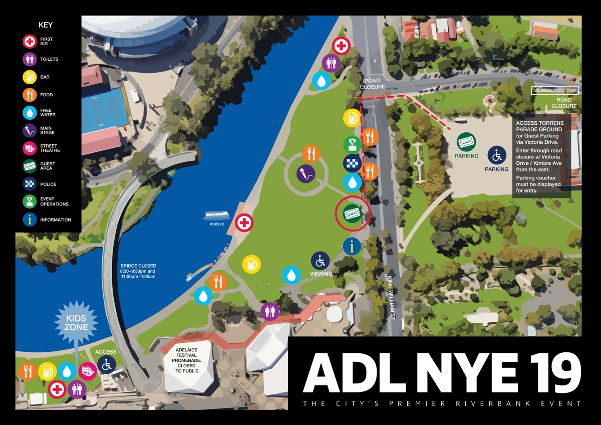 Nye19 vip guests site map