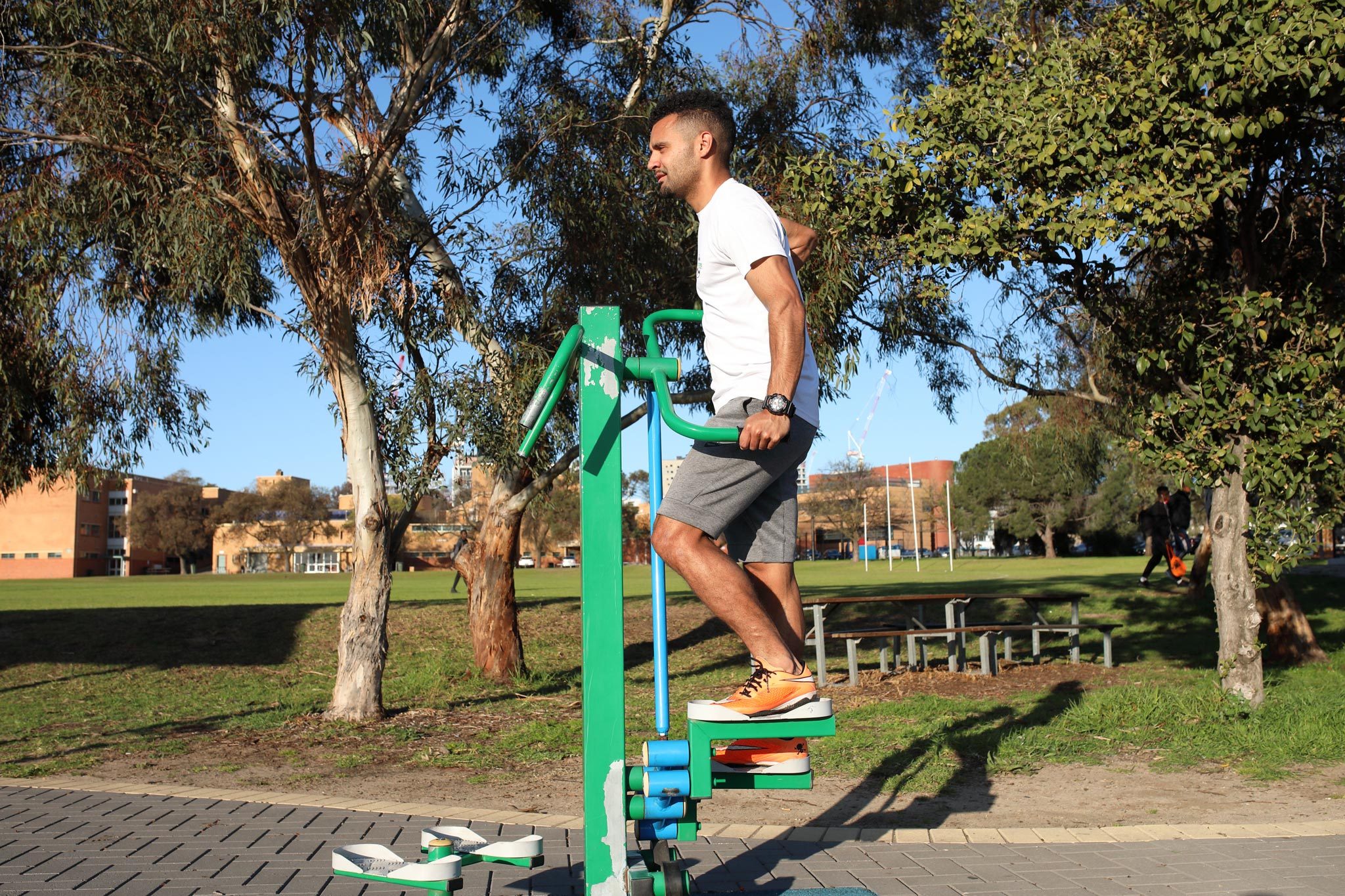 One culture fitness park 24 fitness station