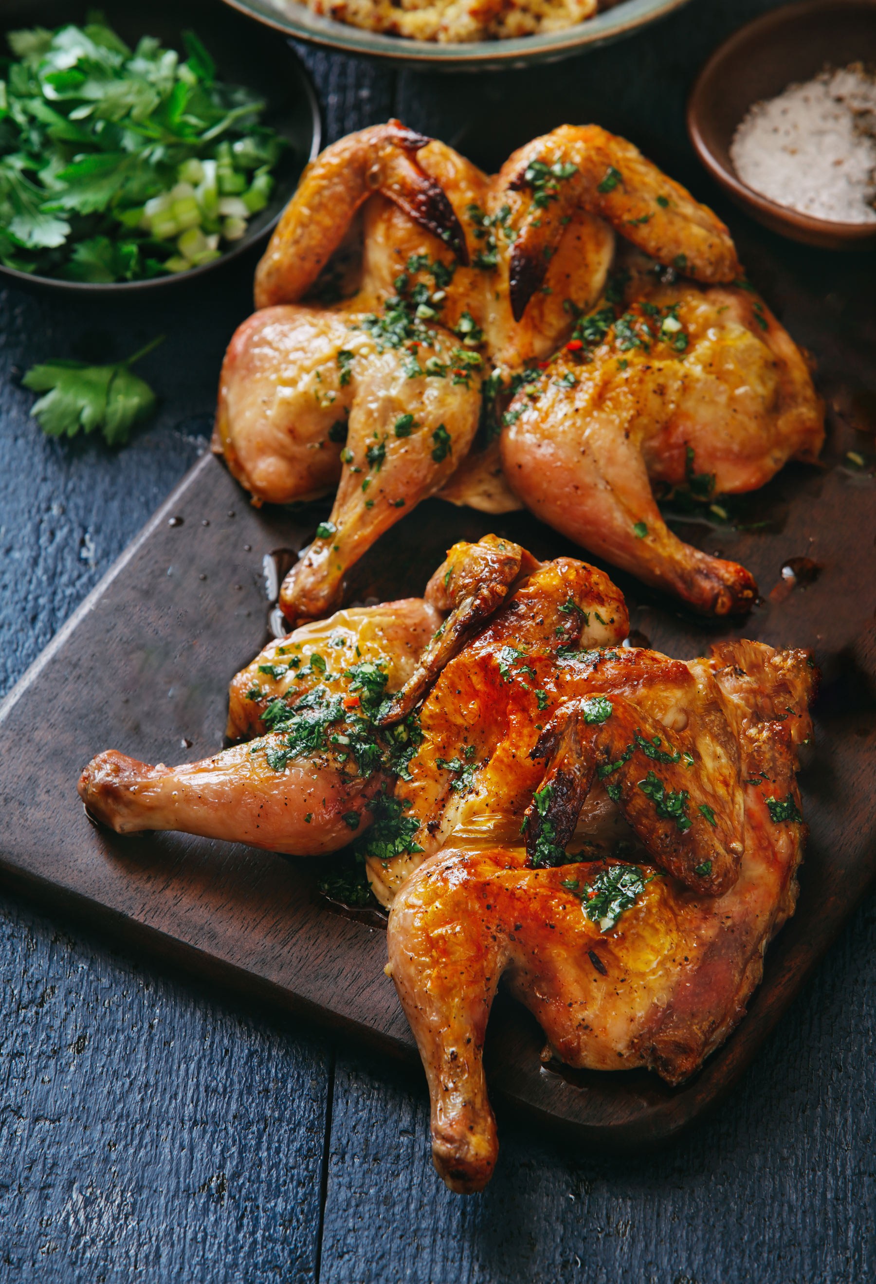 Roast chicken
