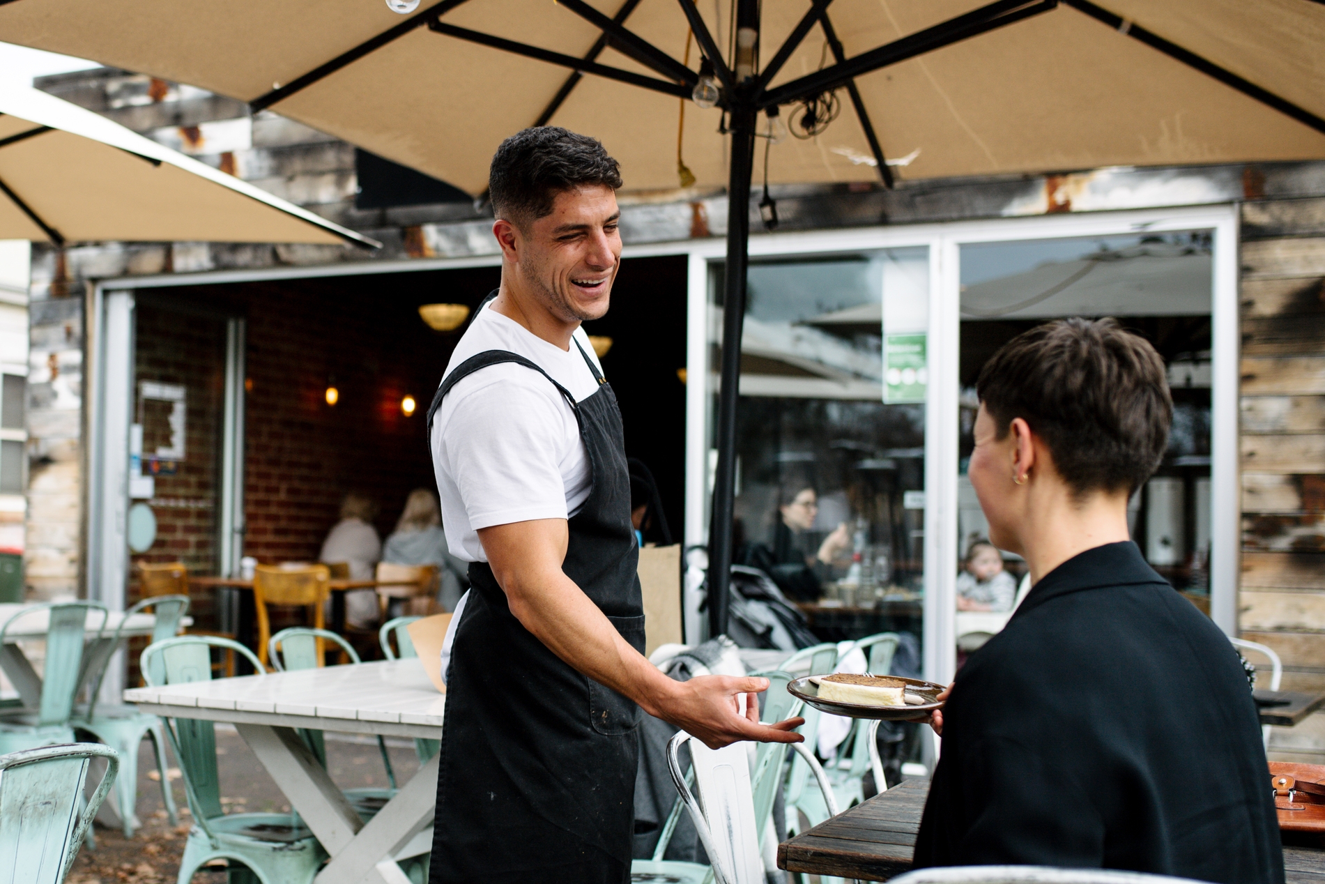 Sustainable business guides cafe