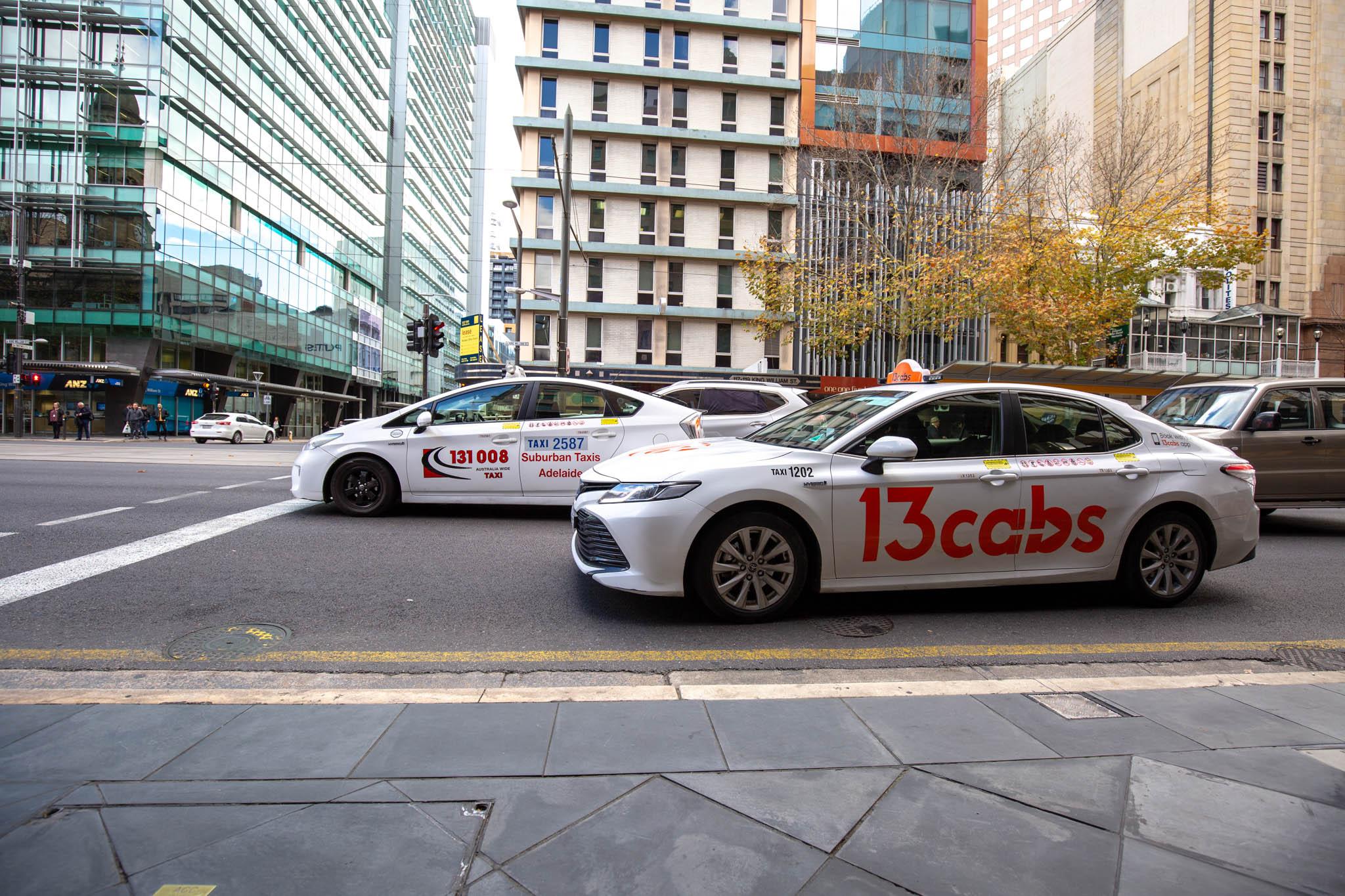 Taxis & rideshare City of Adelaide