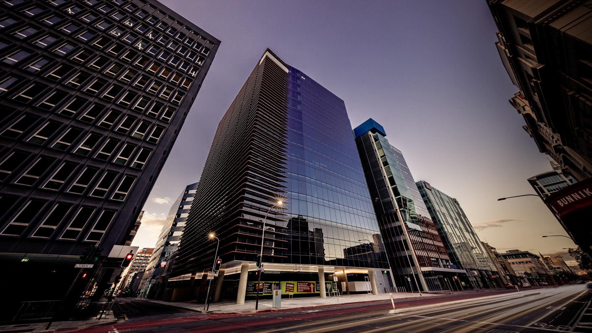 50 flinders evening xterior