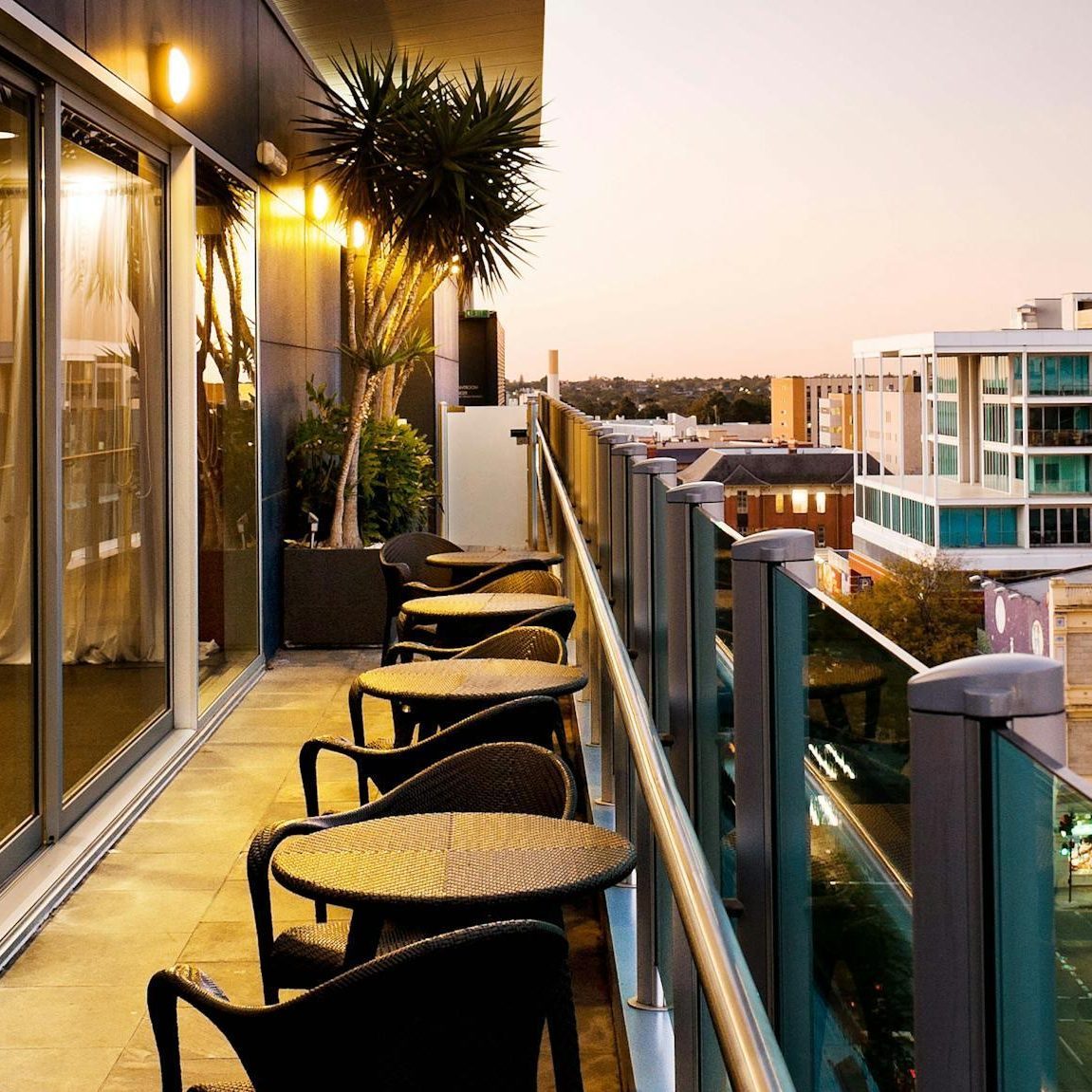 Majestic roof garden