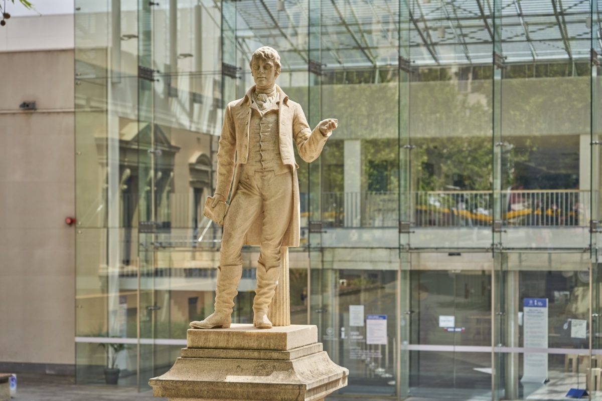 Robert Burns Monument North Terrace ADELAIDE Heritage Places