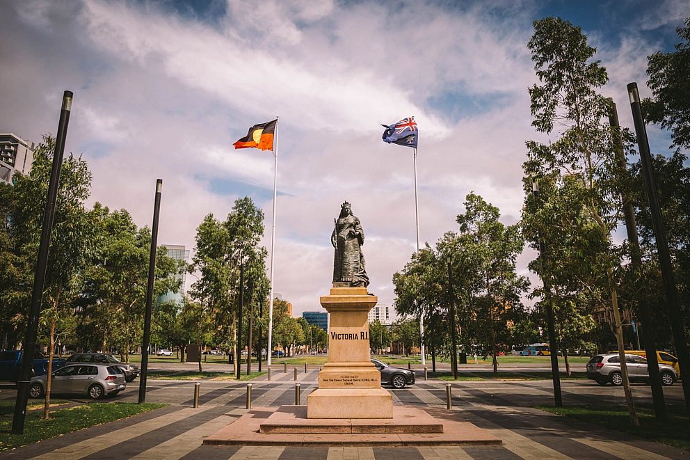 Statue of Queen Victoria Victoria Square ADELAIDE Heritage Places
