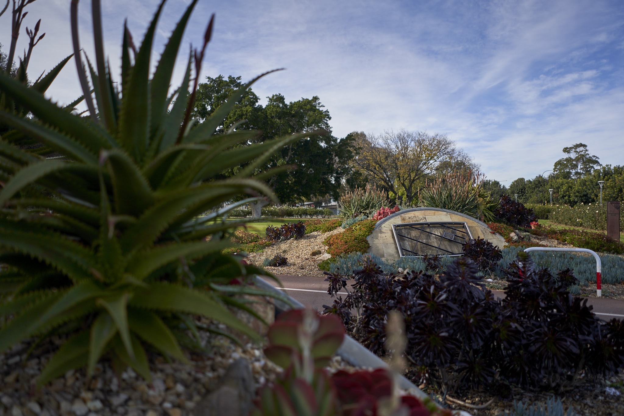 Bonython Park Entrance Sculpture Art in Adelaide