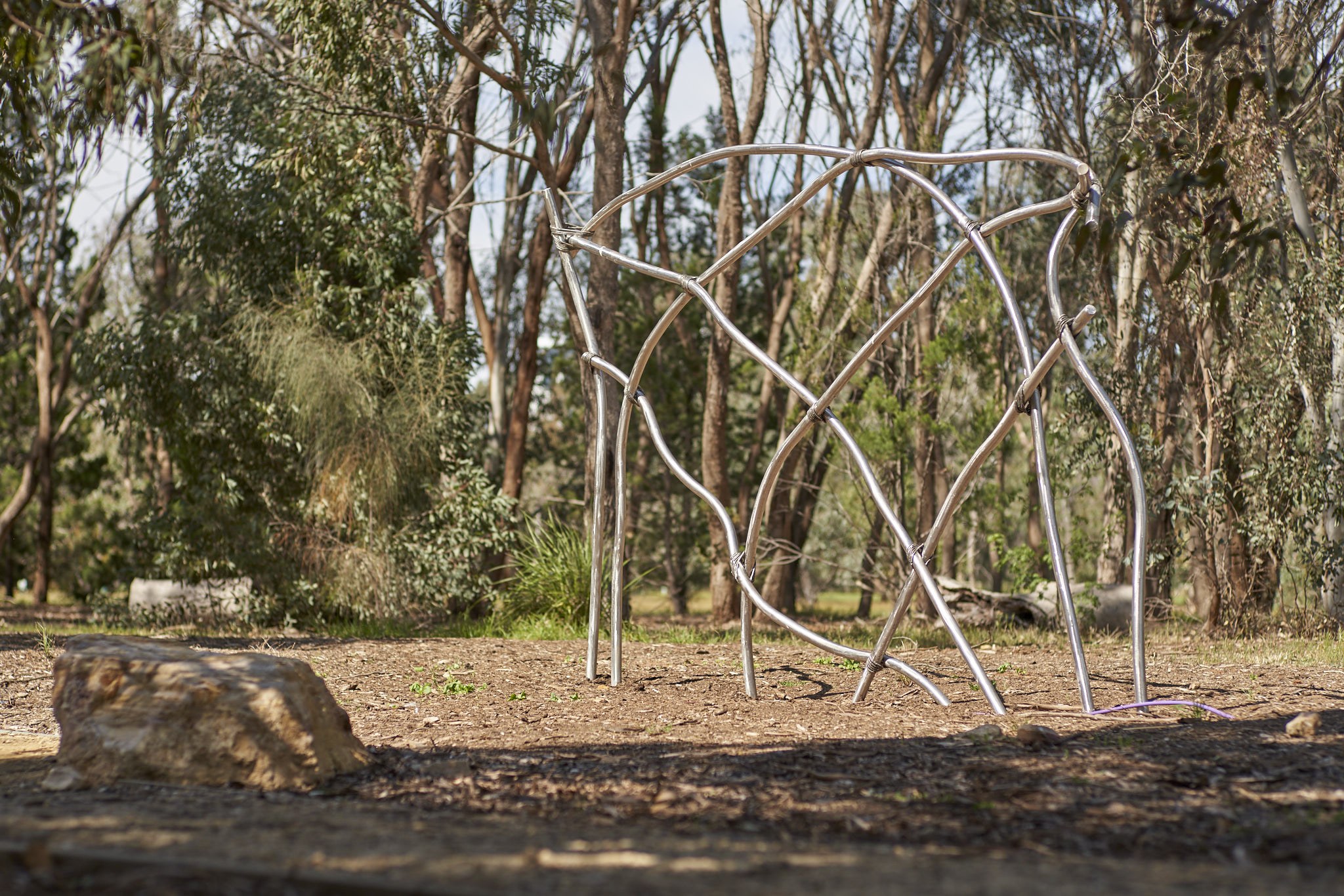 Kardi Munta (Emu Net) & Kardi (Emu) | Art in Adelaide